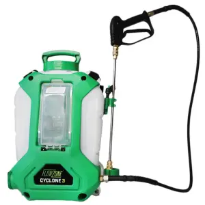 FlowZone Cyclone 3 Battery Powered Backpack Sprayer (4-Gallon)